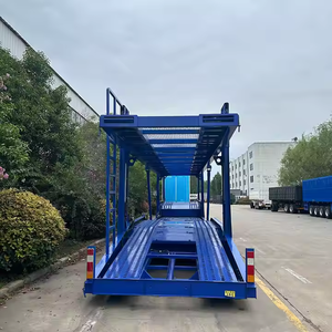 Directo de la fábrica de Shandong, marca ZHONGSHENGTIANQI de bajo precio, 2/3 ejes, 6/8/10 coches, semirremolque, portador de coche, carga útil de 40kg - Product Image 2