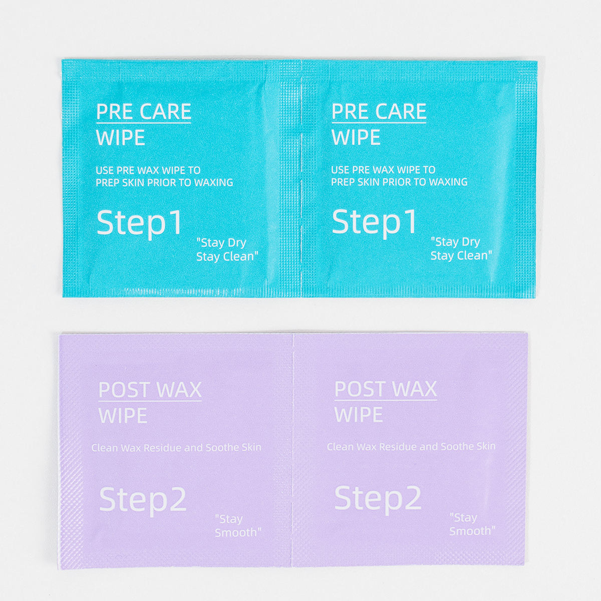 ผ้าเช็ดทำความสะอาดก่อนแว็กซ์และหลังแว็กซ์