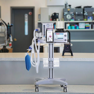 DM-6B nouvelle grande <span class=keywords><strong>machine</strong></span> d'anesthésie vétérinaire de cheval d'animal avec le vaporisateur Isoflurane Halothane Sevoflurane Enflurane - Product Image 6