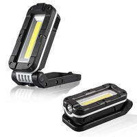 Lampe de pêche au barcazas rechargeable, portable, réglable, avec capteur d'alarme, multifonction, LED, en alliage d'aluminium, écologique et durable