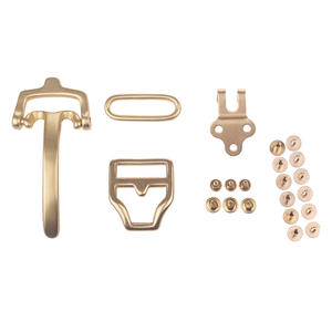 लिट्टन घुड़सवार बेल्ट बकसुआ पीतल चमड़े के नक्काशीदार दार दार बेल्ट सामान - Product Image 4