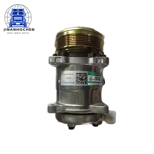 厂家直销中国重汽豪沃371沙克曼卡车配件空调压缩机WG1500139001 - Product Image 1