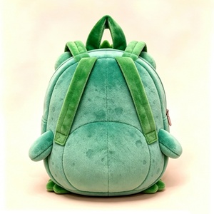 Custom Lobster Plush Backpack for Kids & <b>Toddlers</b> Cute Green Cartoon Design PP Cotton Filled School <b>Bag</b> Halloween Unisex - Product Image 4