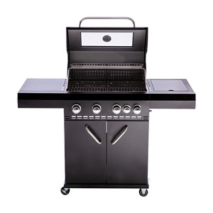Barbecue professionnel extérieur en acier inoxydable CRS très apprécié <span class=keywords><strong>Propane</strong></span> enduit de poudre noire pour le fer <span class=keywords><strong>à</strong></span> utiliser en camping <span class=keywords><strong>intérieur</strong></span> - Product Image 6