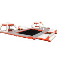 Hochwertiges Heißes Angebot Aufblasbares Drift-Slider Schwimmkissen Komfortables Wasserspiel Wassergefülltes Verrücktes UFO-Sofa