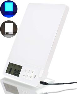 Lámpara de Terapia de Luz, 10000 lux, Luz LED Brillante, Simula el Aire Libre, para la <span class=keywords><strong>Depresión</strong></span>, con Despertador - Product Image 1