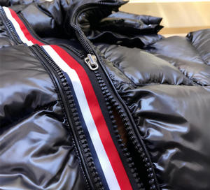 Nuova Giacca Invernale da <span class=keywords><strong>Uomo</strong></span> con Collo Alto e Imbottitura in Cotone, Colore Unico - Product Image 4