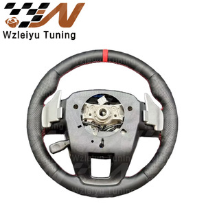 Volante Deportivo de Cuero Estilo GR con Paletas de Cambio y Control de Crucero Fijo, Compatible con el Modelo <span class=keywords><strong>Toyota</strong></span> <span class=keywords><strong>Hilux</strong></span> - Product Image 6