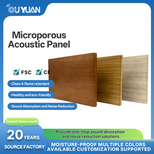 Pannello Acustico in Legno Super Microforato - Design Moderno per Camera da Letto, Appartamento, Cucina - Riduzione del Rumore del 90%, Resistente all'Umidità - Product Image 1