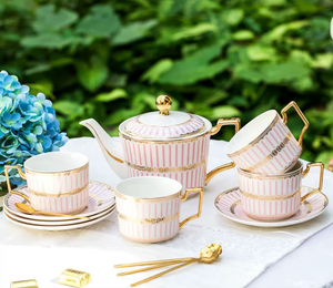 Discounted European Ceramic 9-piece <b>Afternoon</b> <b>Tea</b> <b>Set</b> for Best Selling - Product Image 3