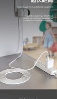 Câble de charge et de données USB Type C ultra-long de 12 m pour appareil photo, charge rapide 3A, blindage tressé, gaine en PVC, câble d'extension universel