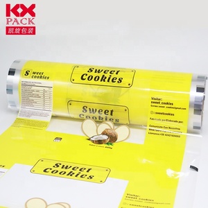 高品质聚乙烯聚酯层压膜定制塑料薄膜卷饼干薯片包装食品包装薄膜卷 - Product Image 4