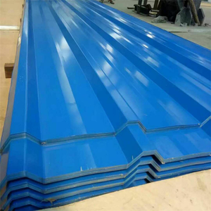 Tôles de Toiture Ondulées en Acier Galvanisé PPGI Certifiées BIS, Couleurs Rouge et Bleu, à Bas Prix, pour Découpe, Soudure et Pliage – Prix par Tonne - Product Image 4