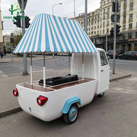 Chariot à hot-dogs électrique de haute qualité pour la vente de nourriture de rue
