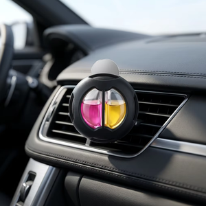 Deux parfums, senteur longue durée, désodorisant liquide pour grille d'aération de <span class=keywords><strong>voiture</strong></span>, évaporation naturelle, choix de <span class=keywords><strong>parfum</strong></span> personnalisable, puissant - Product Image 4