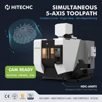 Centre d'usinage CNC 5 axes HDC-600F5, fraiseuse verticale avec changeur d'outils automatique