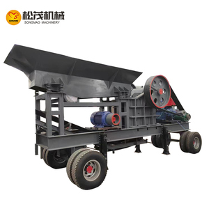 180 tấn 200 tấn mỗi giờ Máy Nghiền hàm đá Trạm di động/máy nghiền đá di động trạm nghiền di động - Product Image 5