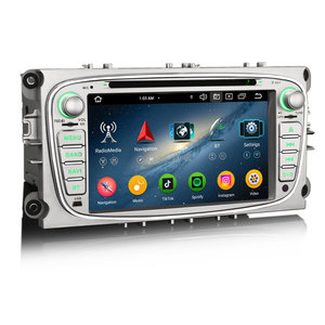 EU kho erisin es6568fs 7 "Android 14 GPS xe cho DVD Player wifi 4 gam không dây Carplay đài phát thanh tự động cho Ford Mondeo Focus Galaxy - Product Image 2
