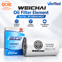 Filtre à huile SHACMAN Delong X3000 F3000 BY1000424655 pour moteur Weichai, éléments de filtration de lubrifiant pour camions lourds, neuf, filtre 100%