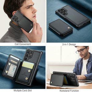 Jeehood Vente en gros Portefeuille RFID <span class=keywords><strong>pas</strong></span> <span class=keywords><strong>cher</strong></span> pour <span class=keywords><strong>Samsung</strong></span> <span class=keywords><strong>Galaxy</strong></span> S24 <span class=keywords><strong>ultra</strong></span> S23 <span class=keywords><strong>S22</strong></span> S21 FE Étui détachable 2 en 1 pour <span class=keywords><strong>Samsung</strong></span> S24 <span class=keywords><strong>ultra</strong></span> - Product Image 4