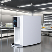 Affichage LED Distributeur d'eau à osmose inverse Purificateur électrique Système d'eau bouillie à la glace Usage domestique Boîtier plastique Hôtels