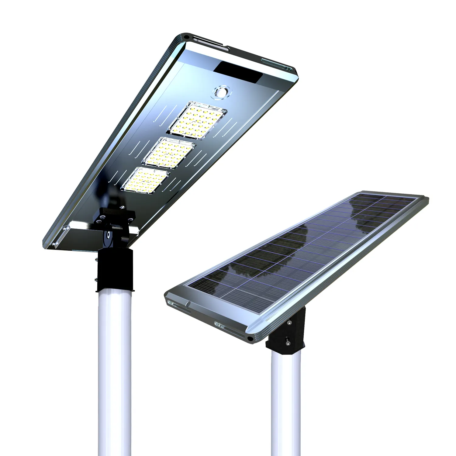 Outdoor IP65 50w 60w 80w 90w 100w Integrated LED all in one Solar Street Light