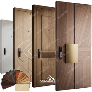 <span class=keywords><strong>Puerta</strong></span> Pivotante <span class=keywords><strong>Exterior</strong></span> de Nogal Americano Sólido para Chalets de Lujo - Product Image 2
