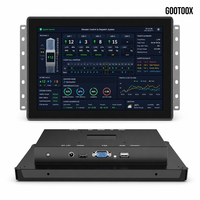 Monitor de Pantalla Táctil de 7/10.1/13.3/15.6/21.5 Pulgadas, Táctil Capacitivo Integrado, Terminal de Transacciones Bancarias Comercial, Delgado