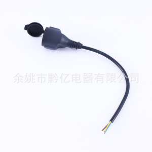 สายต่อ IEC C14 แบบมีปลั๊ก SJT วัสดุ PVC กันน้ำ IP65 สำหรับใช้งานกลางแจ้ง - Product Image 3