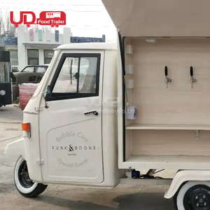 Chariot de restauration mobile, remorque pour crème glacée, café, bière, robinet, camion électrique à trois roues, food trucks électriques à vendre - Product Image 3