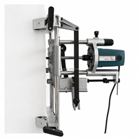 Machine à mortaiser les serrures de porte portable 110V/220V, machine de perçage de haute précision pour les trous de serrures de portes en bois