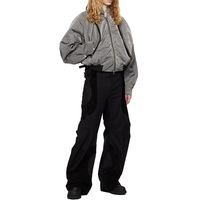 OEM anpassbare dünne Taslan Nylon Bomber Wind breaker Jacke mit unsichtbarer Kapuze und Stehkragen 100% Nylon Material