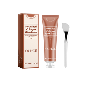 Ouhoe maschera facciale funzionale Anti-rughe maschera di buccia di collagene per idratare idratante e ridurre le linee sottili sul viso - Product Image 1