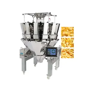 Multihead weigher packing spare parts snack food machine weigh JY-14HST
