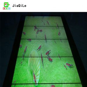 Projecteur interactif pour enfants, jeu 3D, multimédia, projection holographique multicanal, projection au sol intérieure, 1 an, taille 2x3m+2x6m - Product Image 4