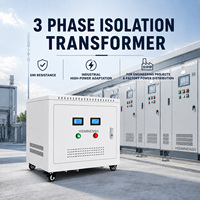 Transformateur redresseur sec triphasé CA/CC 440V/220V/380V, tension personnalisable, 30kVA, bobinage en cuivre, double bobinage