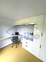 Cabine Apple de 3m expédiée de l'usine Maison de bureau mobile modulaire préfabriquée portable