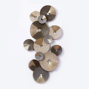 51 "pulgadas creativo moderno de <span class=keywords><strong>estilo</strong></span> de lujo Metal flor pared decoración arte - Product Image 2