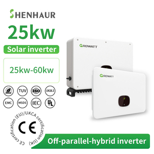 SHENHAUR pour Growatt WIT25K-HU 48V 20kW 25kW Onduleur hybride triphasé pour système solaire domestique basse tension - Product Image 1
