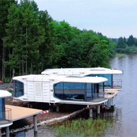 Nouvelle Cabine Intelligente AI à Commande Vocale Prix Usine, Modèle Capsule Spatiale, Maison Préfabriquée en Panneaux Sandwich pour Hôtels, Bureaux, Immeubles et Centres Commerciaux