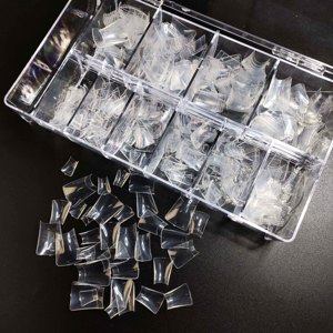 Uñas Postizas de Media Cobertura con Diseño de Pico de Pato, Tendencia <span class=keywords><strong>2023</strong></span>, Proveedores de Uñas, Venta al por Mayor - Product Image 4