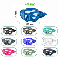 Masques de plongée en silicone pour enfants, lunettes de natation, plusieurs styles, équipement de plongée en apnée, directement de l'usine