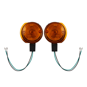 4PCS Front Rear Amber Turn Signal Indicators (Blinker) for Simson S50 S51 S70 Series - Product Image 4