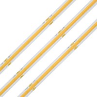 Bande lumineuse LED personnalisable en couleur, rétroéclairage intelligent pour téléviseur, LED COB 5M, bandes lumineuses SMD 5050 personnalisées en pouces, prise en charge de la télécommande