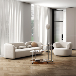 أريكة سرير قطاعية متوسطة الحجم لشخصين، متعددة الاستخدامات، بتصميم عصري موفر للمساحة من الإسفنج المضغوط، مثالية لشقق المعيشة - Product Image 6