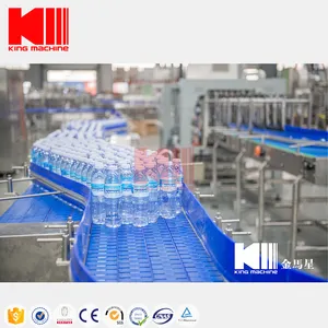 Kleine Business Volledige Automatische Minerale Zuiver Drinkwater Vulmachine Gebotteld Water Maken Bottlling Plantaardige Productie Lijn