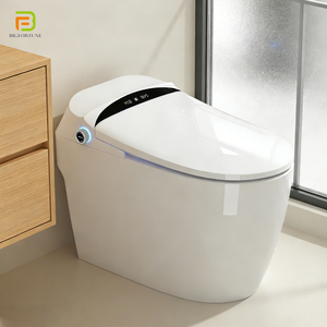 <span class=keywords><strong>WC</strong></span> électrique de luxe intelligent et automatique pour salle de bain d'hôtel, avec télécommande - Product Image 1