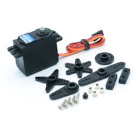 Servomoteur numérique haute précision JX Servo PDI-5513MG 55,6g 0,20 sec/60 tours, engrenages en plastique et métal, pièce de rechange pour avion RC