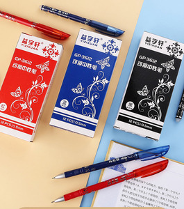 Bolígrafo de Tinta Borrable Sensible al Calor, Azul y Rojo, de Plástico, Fácil de Borrar, con Borrador para Corrección de Marcas, Venta al Por Mayor - Product Image 6
