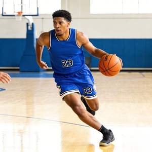 ชุดเสื้อระบายอากาศแห้งเร็วงานตามสั่งชุดทีมชุดบาสเก็ตบอลพิมพ์ซับลิเมชันใส่ได้ทุกเพศสำหรับฝึกซ้อมกีฬาประจำวัน - Product Image 6